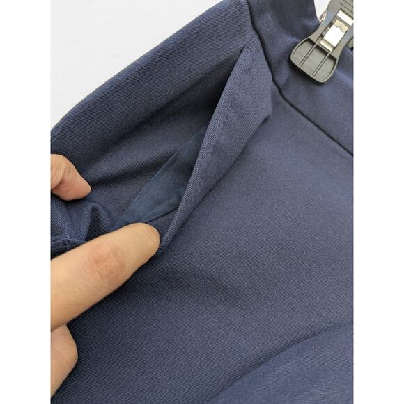 Lilly Pulitzer Women's Mini Shorts Sloan Navy Blue Side Zip Size 00 NWT - Picture 6 of 11